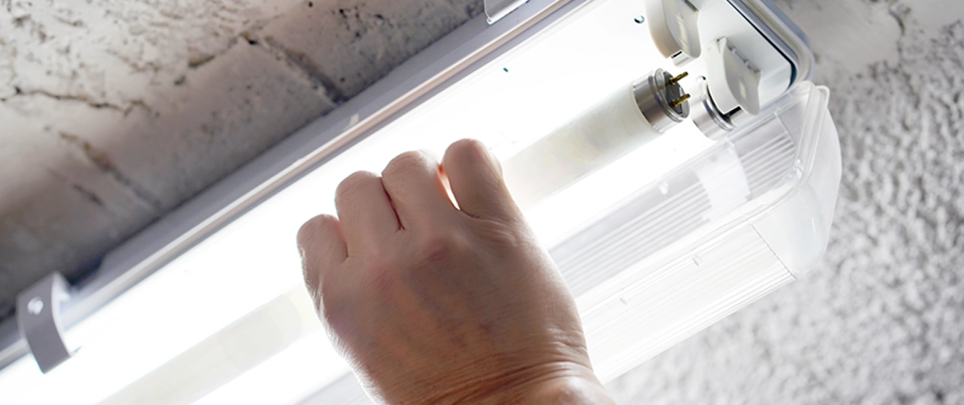 Montage van LED-verlichting